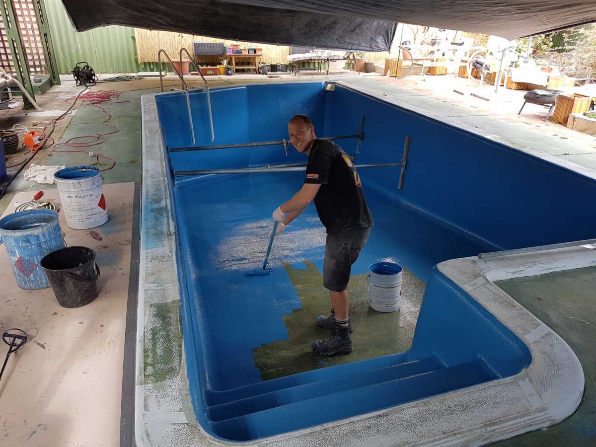 Fibreglass Swimming Pool Renovation