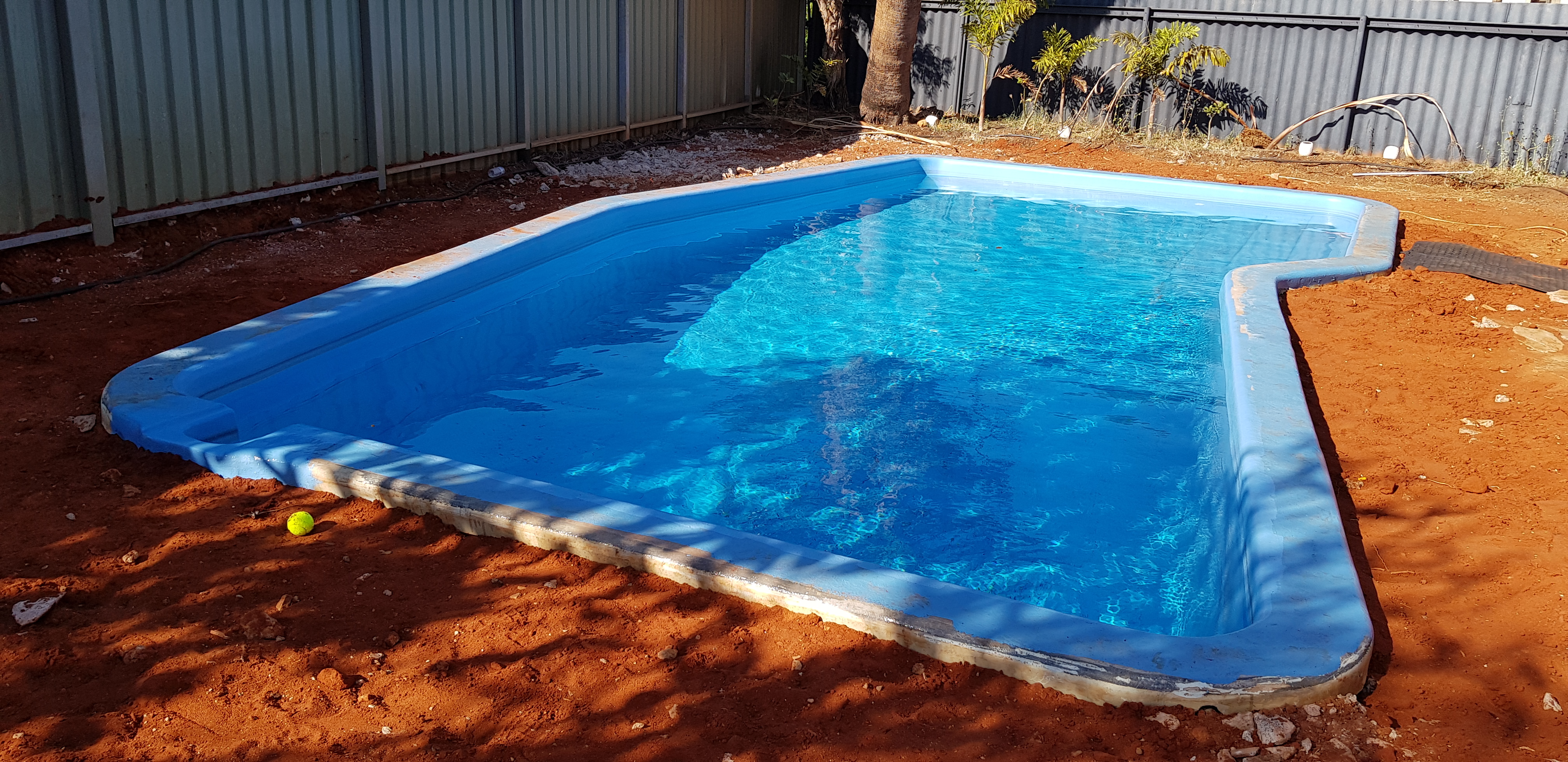 Fibreglass pool renovation south hedland